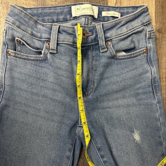 Re Generation by CELEBRITY PINK meadow size 0/24 skinny jeans blue jeans - Picture 5 of 8